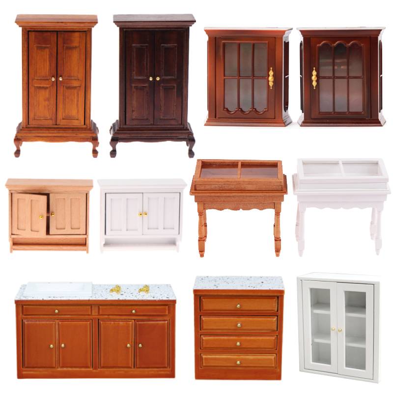 1:12 Dollhouse Miniature White - Sports Equipment Locker 评论和价格
