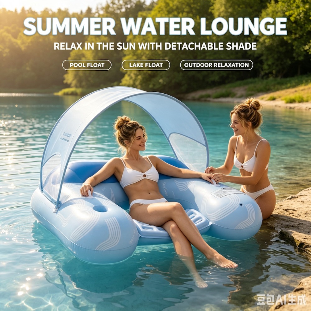 Detachable Sunshade Inflatable - Pull Buoy Swimming 评论和价格