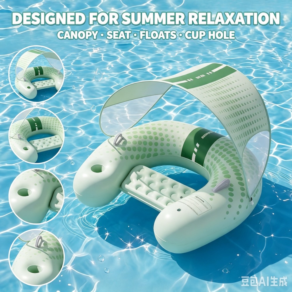 Detachable Sunshade Inflatable - Pull Buoy Swimming 评论和价格