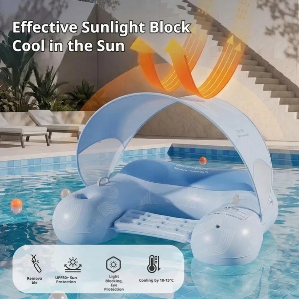 Detachable Sunshade Inflatable - Pull Buoy Swimming 评论和价格