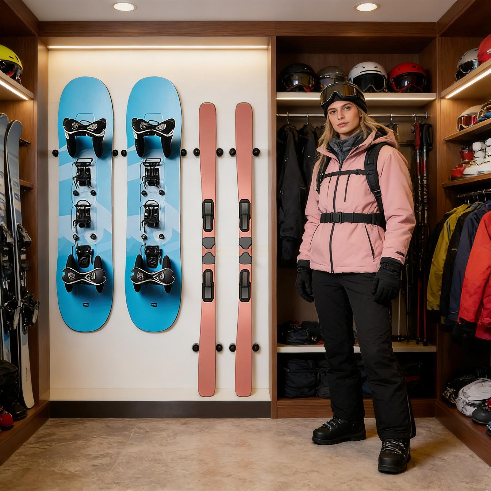 Ski Holders For Wall Vertical  - Sports Equipment Shop 评论和价格