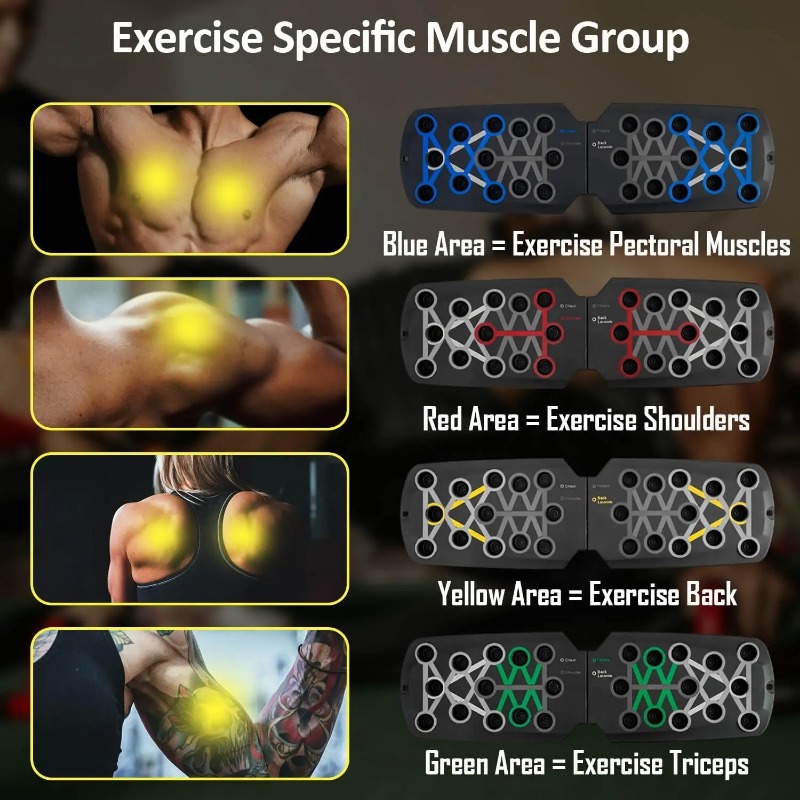 Foldable Push Up Board with Re - Sports Equipment Website 评论和价格